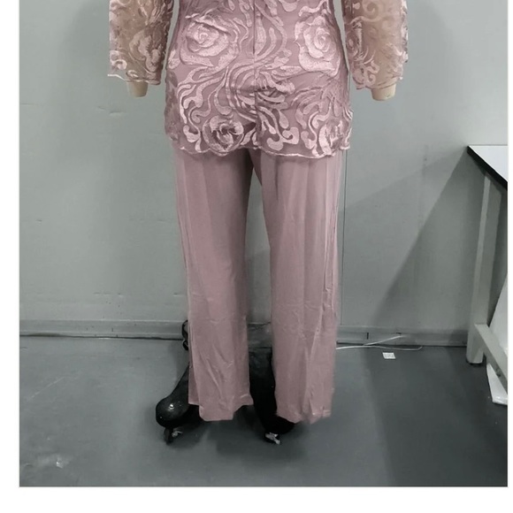 Paint suit mauve colour size 2xl - Picture 6 of 7